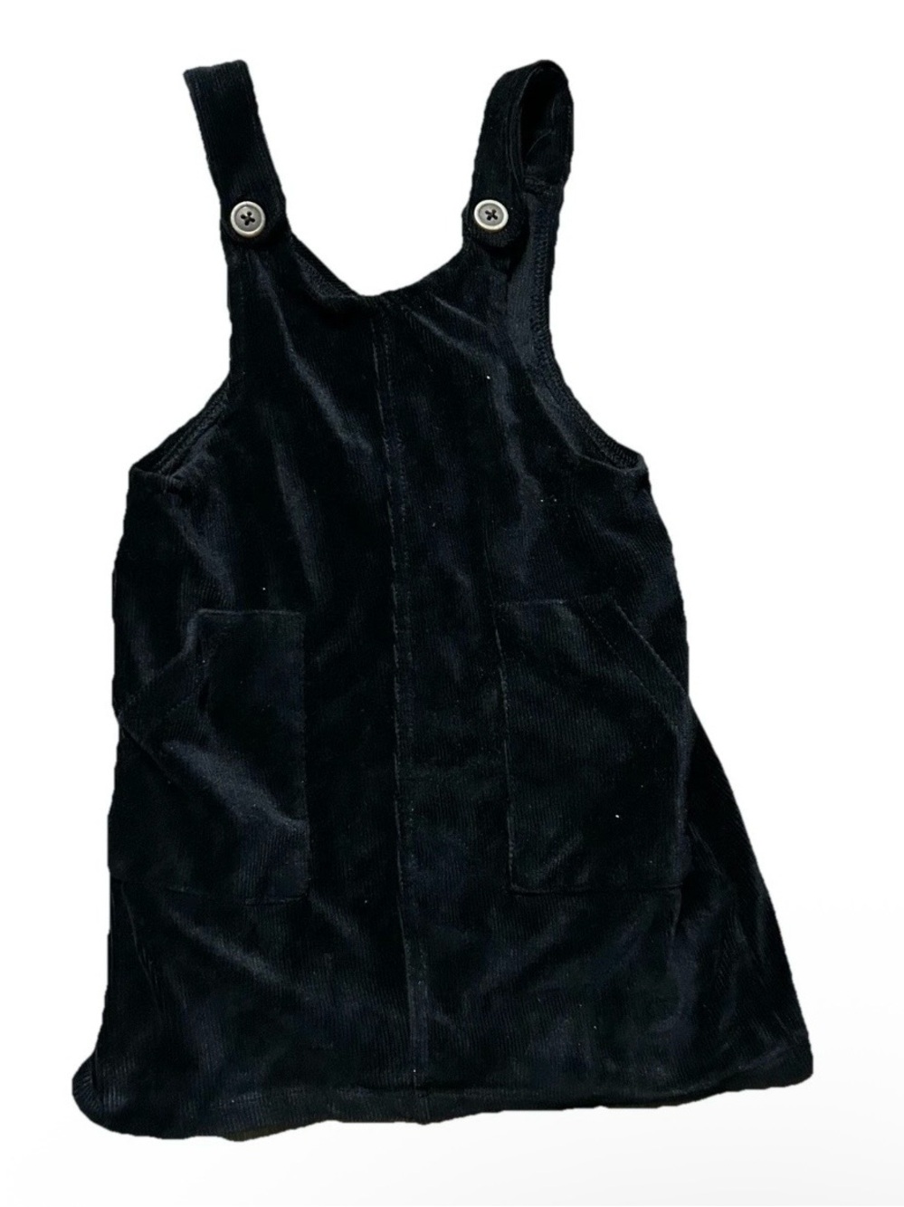 Toddler Girl Jessica Simpson Black Corduroy Dress Fall Winter Size 2T